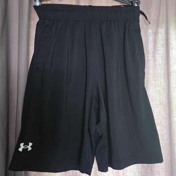 Under Armour Black Men's UA Tech™ 7" Athletic Shorts, Size Small - Picture 1 of 4